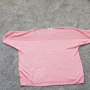 Knit short sleeved sweater